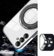 Магнитный чехол для Samsung Galaxy S25+ Plus, для MagSafe, чёрный