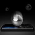Загартоване скло для ASUS ROG Phone 8 Pro, Dux Ducis на весь екран, чорна рамка