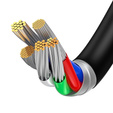 BASEUS Wisdom Kaбель Lightning 1.5M/2.4A (2 sztuki) - White