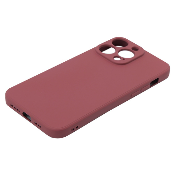 Чехол до iPhone 15 Pro Max, Silicone Lite, красный