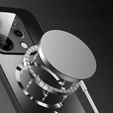 Чохол для Oppo Reno 14, для MagSafe, із захистом камери, чорний