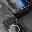 Водонепроницаемый чехол для Samsung Galaxy S24, Redpepper, для MagSafe, чёрный