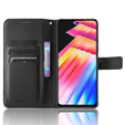 Откидной чехол для Infinix Hot 30i, Wallet Smart Magnet, чёрный