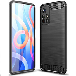 Чoхол до Xiaomi Poco M4 Pro 5G / Redmi Note 11S 5G, Carbon, чорний