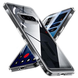 Чехол до Nothing Phone 3a, Fusion Hybrid, прозрачный