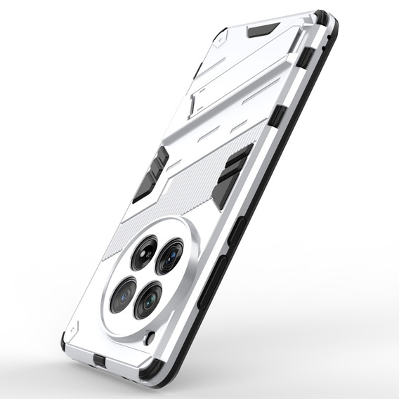 Чехол для OnePlus 12 5G, Military kickstand, белый
