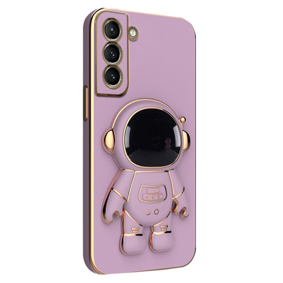 Чехол до Samsung Galaxy S22 5G, Astronaut, фиолетовый