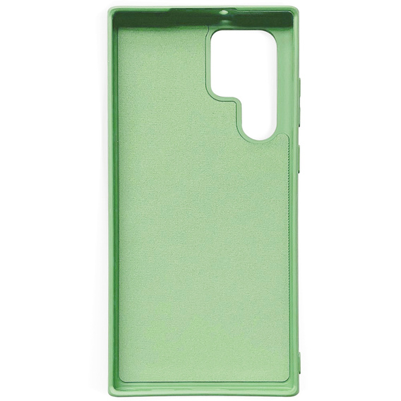 Кейс Silicone Lite Pocket для Samsung Galaxy S22 Ultra 5G - Matcha Green
