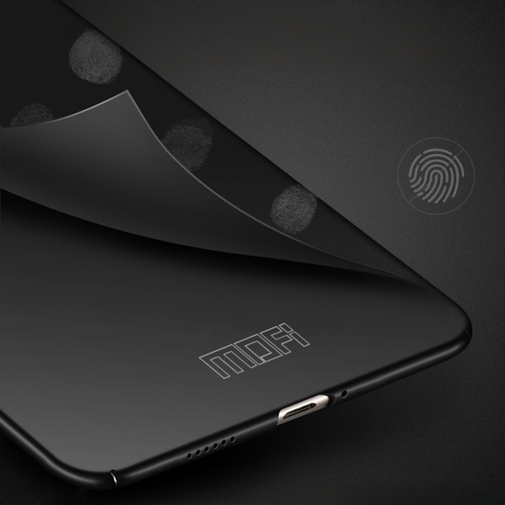 чехол MOFI для Xiaomi Redmi Note 13 Pro+, тонкий, чёрный