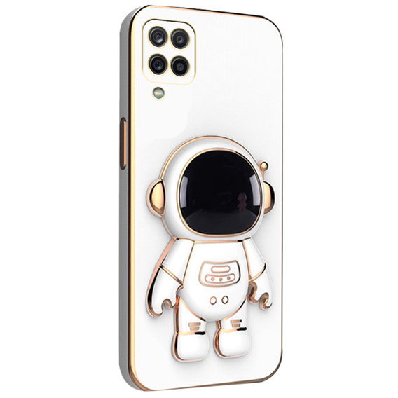 Чoхол до Samsung Galaxy A12 / M12 / A12 2021, Astronaut, білий