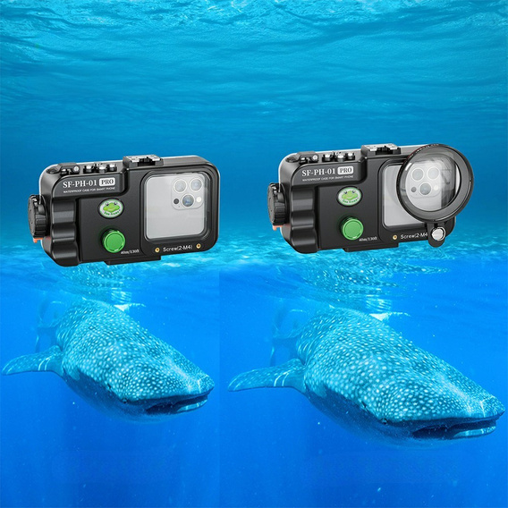 Универсальный водонепроницаемый чехол SEA FROGS, SF-PH-01-PRO, черный 