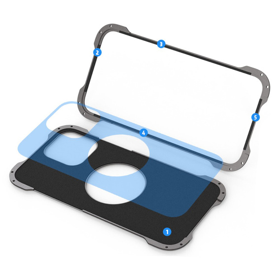 Чехол R-JUST до iPhone 13 Pro, Black