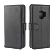 Откидной чехол для Samsung Galaxy S9, Leather Flexi Book, чёрный