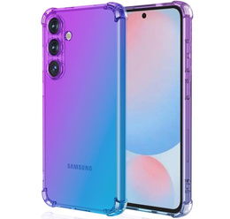 Чехол для Samsung Galaxy A56, Gradient Dropproof, Фиолетовый / синий