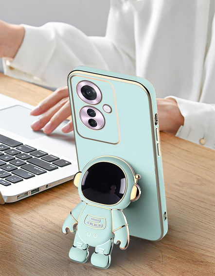 Чoхол до Oppo Reno 11F 5G, Astronaut, зелений