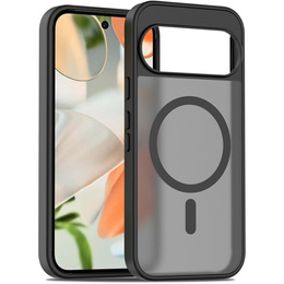 Матовый чехол для Google Pixel 10 / 10 Pro, для MagSafe, полупрозрачный черный