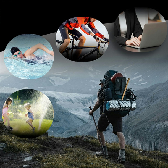 Чохол для iPhone Air, водонепроникний IP68, SHELLBOX MagSafe, чорний