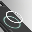 Чехол NILLKIN для Google Pixel 8A, Frosted Shield, для MagSafe, чёрный
