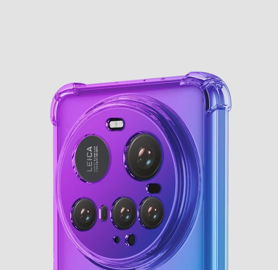 Чохол для Xiaomi 15 Ultra, Gradient Dropproof, Фіолетовий / синій