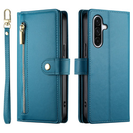 Флип-кейс Wallet Zipper Pocket для Samsung Galaxy A17 5G, Wallet Zipper Pocket, синий