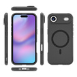 Чехол MagForce для iPhone Air, для MagSafe, бронированный, черный