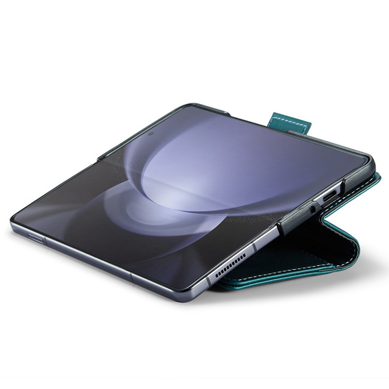 CASE фліп-чохол для Samsung Galaxy Z Fold6 5G, Litchi Wallet, зелений