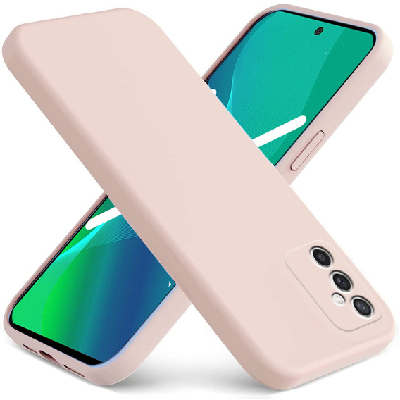 Чехол до Samsung Galaxy M52 5G, Silicone Lite, розовый