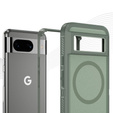 Чохол з рамкою для Google Pixel 8A, для MagSafe, зелений