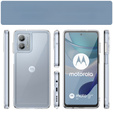 Чехол до Motorola Moto G53 5G, Fusion Hybrid, прозрачный