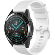 Силиконовый ремешок до Huawei Watch GT Runner / GT 3 46mm, White