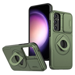 Чехол для Samsung Galaxy S20 FE, Military Magnet, для MagSafe, зелёный