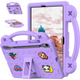Дитячий чохол для планшета Samsung Galaxy Tab S7/S8/S9, Cute Patterns, з підставкою, фіолетовий