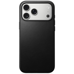 Чехол Nomad для iPhone 17 Pro Max, современный кожаный чехол, черный