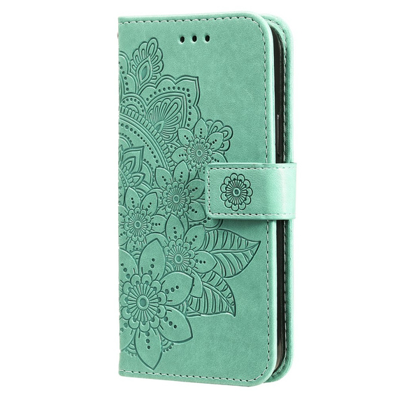 Чохол-книжка для Xiaomi Redmi Note 13 5G, Mandala, зелений