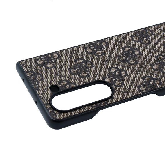 Чoхол GUESS до Samsung Galaxy Z Fold 5, 4G Charms Collection Hardcase, коричневий