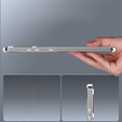 Захисний чохол для камери Samsung Galaxy S21 FE 5G, CamShield MagSafe, прозорий / сріблястий