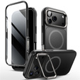 Чохол-сумка для iPhone 17 Pro Max, IBLSN Ares Fip Magsafe, чорний