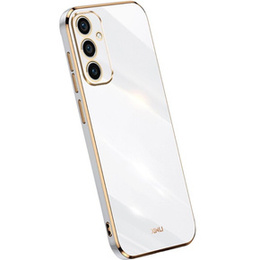 Чохол для Samsung Galaxy A35 5G, Glamour CamShield, білий