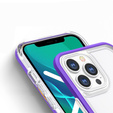 Чехол Hybrid Frame для iPhone 13 Pro, Фиолетовый 