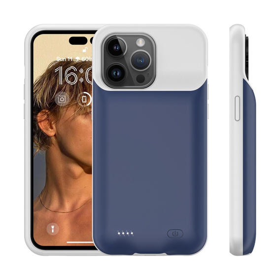 Чохол з батареєю 6000mAh до iPhone 12 Mini, Black