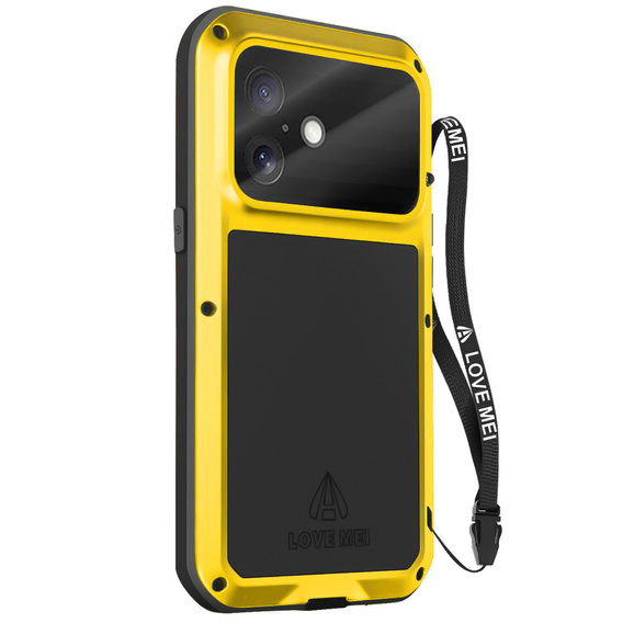 Броньований чохол із загартованим склом для iPhone 17