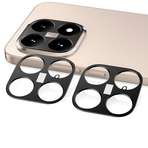 2x закаленное стекло ERBORD для камеры для Xiaomi 15T Pro