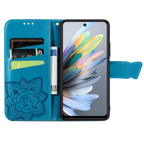 Чохол-книжка для Motorola Moto G15 / Motorola Moto G15 Power, Butterfly, м'яти