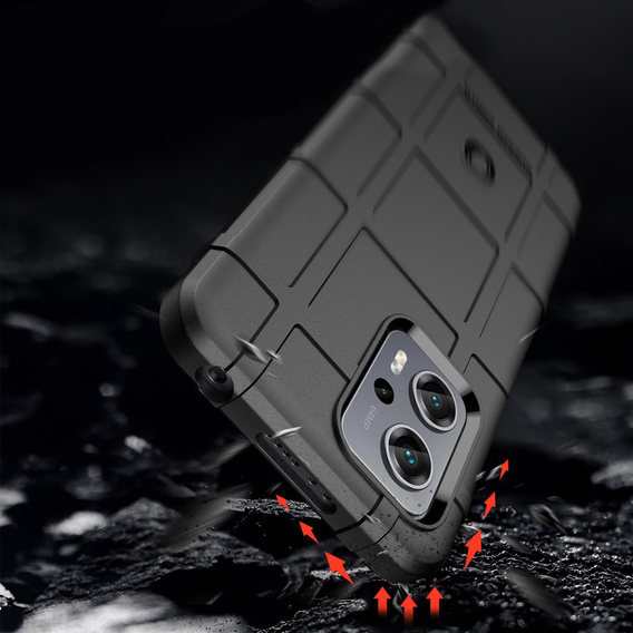 Чoхол до Xiaomi Poco X4 GT 5G, Rugged Shield, чорний
