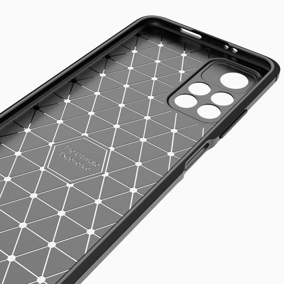 Чoхол до Xiaomi Poco M4 Pro 5G / Redmi Note 11S 5G, Carbon, чорний