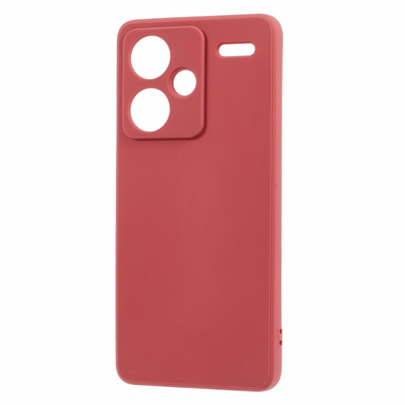 Чехол до Xiaomi Redmi Note 13 Pro+, Silicone Lite, красный