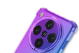 Чохол для Oppo Find X8 Pro, Gradient Dropproof, Фіолетовий / синій