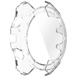 Чехол 2 в 1 + закаленное стекло для Garmin Fenix 8 43mm, прозрачный