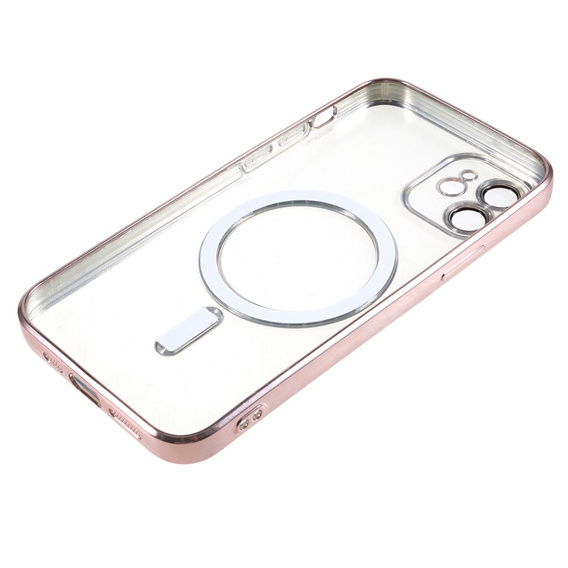 Чехол до iPhone 12, MagSafe Hybrid, розовый
