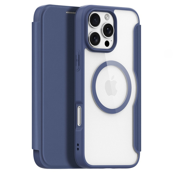 Чехол Dux Ducis до iPhone 16 Pro Max, Skin X Pro, MagSafe, темно-синий